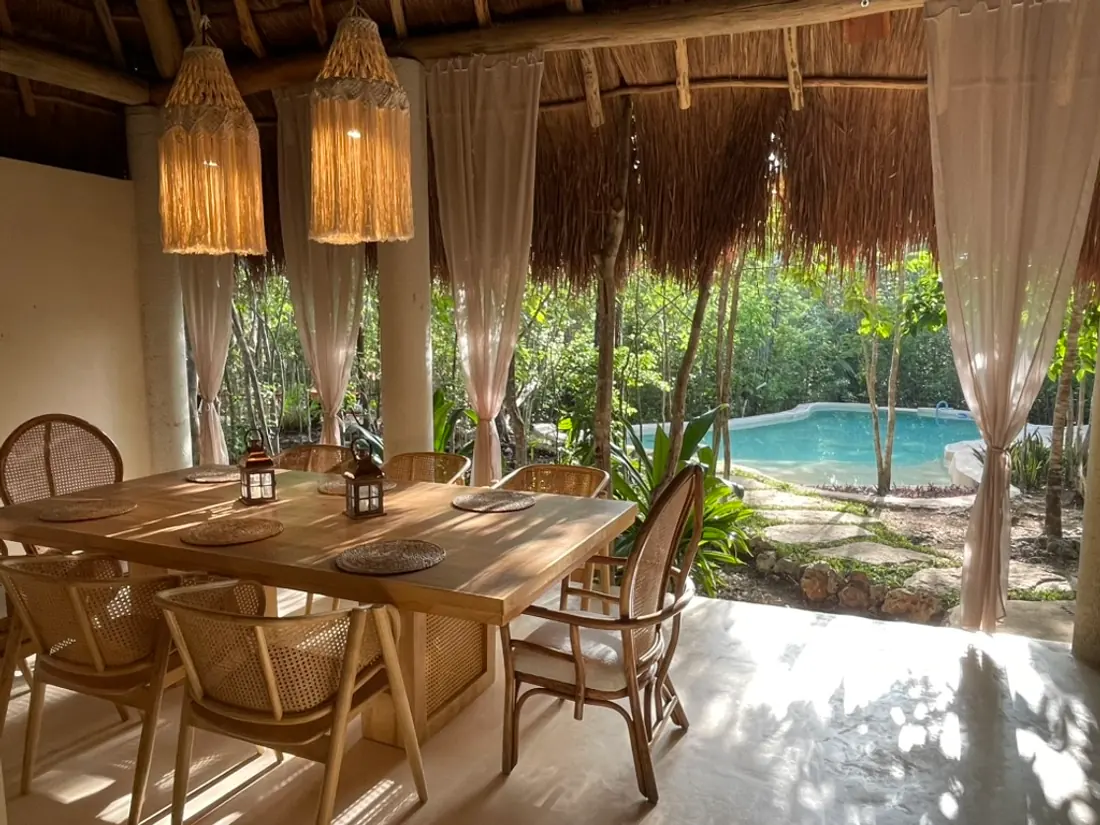 Conscious eco-cabin in the Maya Jungle, Pepem retreat center in Tulum (1)