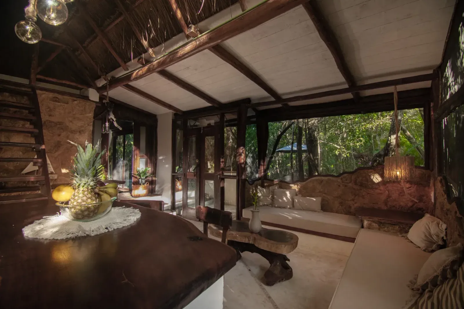 Jungle Villa Nah-Ha with a private cenote-water pool in front of the bedroom, Tulum (3)