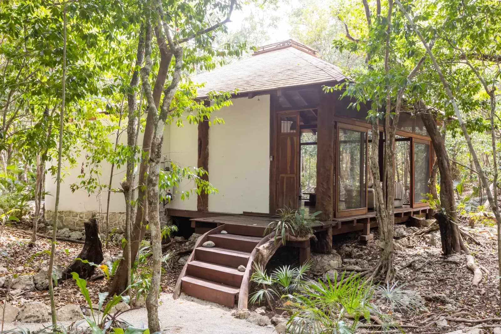 Jungle Villa Pepem with a private pool and a lookout over the jungle in Tulum (5)