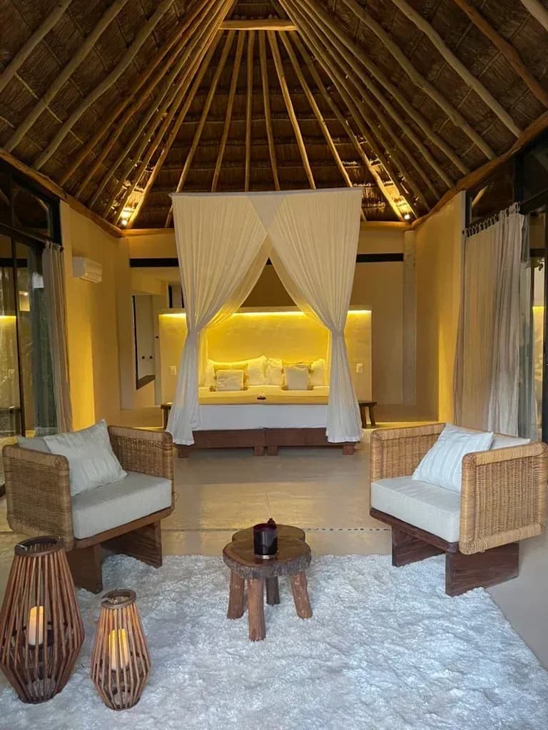 Casa Yaxché, private house with pool and equipped kitchen in the jungle of Tulum, Pepem (4)